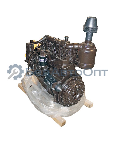 Двигатель Д-243 (трактор МТЗ-80/82) 81 л.с. (ген., старт., компр., НШ, ТНВД, сцепление) ММЗ новый