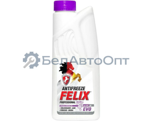 Антифриз Felix EVO G12+ готовый -40C фиолетовый 1 кг 430206334