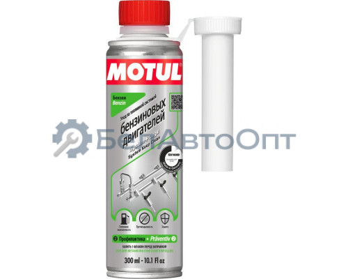 Средство для профилактики загрязнений топл. системы Motul System Keep Clean Gasoline 0.3л 107810