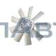 Вентилятор Д-260 (МТЗ-1221) 9-ти лопастной пластмасса  (А)  ИЖКС.632558.005