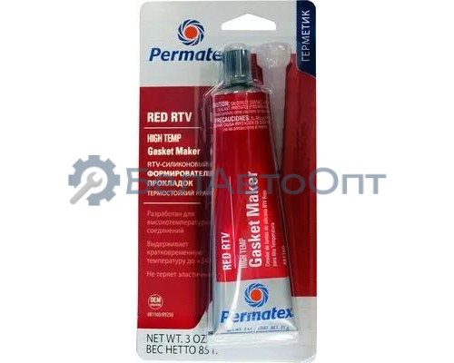 Герметик красный 26BR Hi Temp RTV Sealant (85гр) Permatex 81160