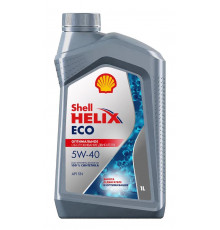 Масло моторное SHELL Helix ECO SN 5W-40 синтетическое 1 л 550058242