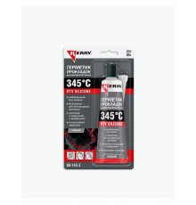 Герметик высокотемпературный нейтральный серый RTV SILICONE 85гр. KERRY KR1453