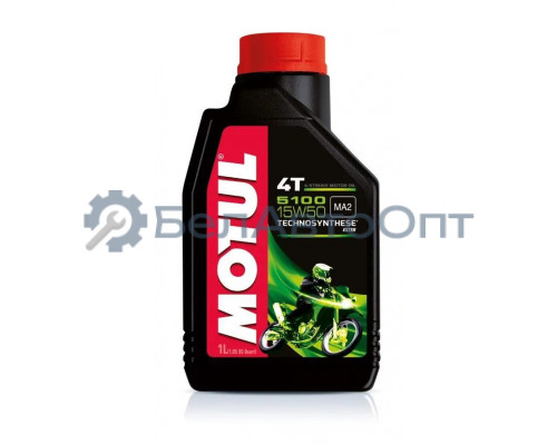 Масло моторное 4T Motul 5100 4T 15W50 1 л 104080