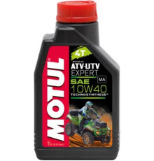 Масло моторное 4T Motul ATV UTV Expert 10W40 полусинтетическое 1 л 105938