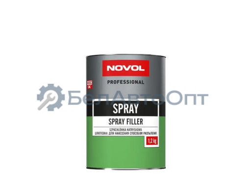 Шпатлевка жидкая 1.2кг Novol Spray 1201