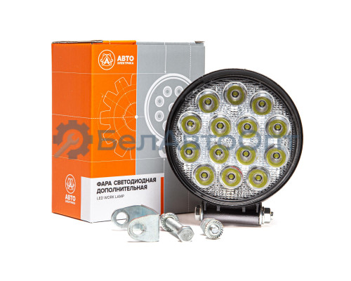 Фара Раб Осв Круг Led 14*3=42W 10-30В Направл Свет Ae42R-14Led-55Hc