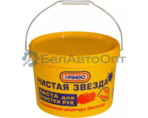 Очиститель рук, паста, ведро 11 л "Чистая звезда" PINGO 85010-0