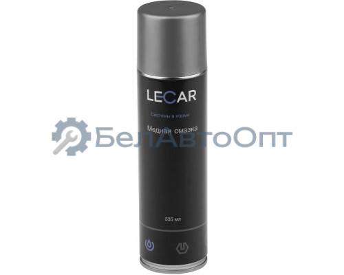 Смазка аэрозоль LECAR Медная 335 мл LECAR000021510