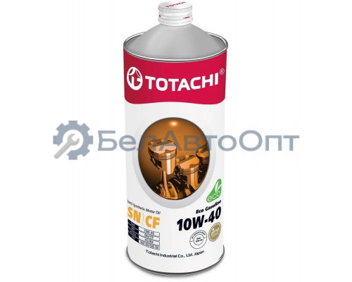 Масло моторное TOTACHI Eco Gasoline 10W-40 полусинтетическое 1 л 4589904934902