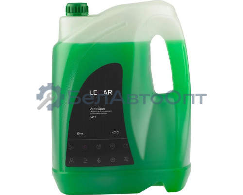 Антифриз LECAR G11 G11 готовый -40C зеленый 10 л LECAR000031210