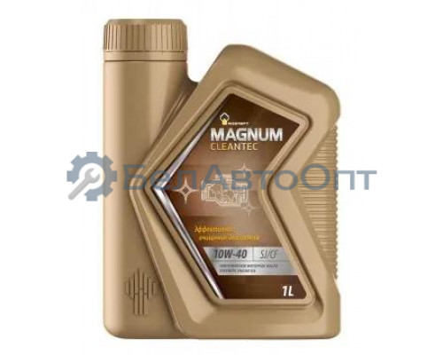 Масло моторное Rosneft Magnum Cleantec 10W-40 синтетическое 1 л 40810032