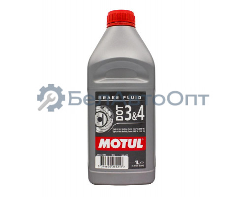 Жидкость тормозная Motul DOT 3 & 4 Brake Fluid DOT3&4 1 л 105835