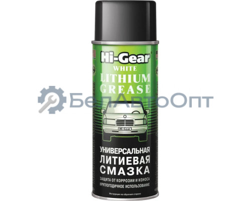 Смазка HI-Gear White Lithium Grease литиевая 312 мг