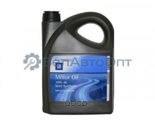 Масло моторное GM Motor Oil 10W-40 4 л 93165215