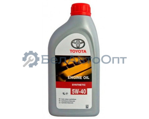 Масло моторное TOYOTA Engine Oil 5W-40 синтетическое 1 л 08880-80376-GO