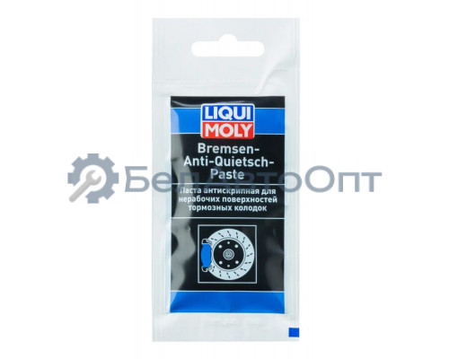 Смазка LIQUI MOLY Bremsen Anti Quietsch Paste для тормозных систем 0,01 кг