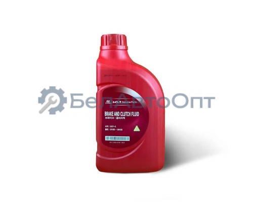 Жидкость тормозная HYUNDAI/KIA Brake Fluid DOT3 1 л 01100-00100