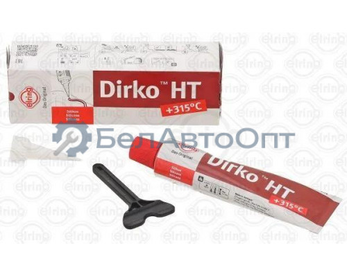 Герметик Dirko HT UNIVERSAL Красный 70ml -60C +315C ELRING ELRING 705.708