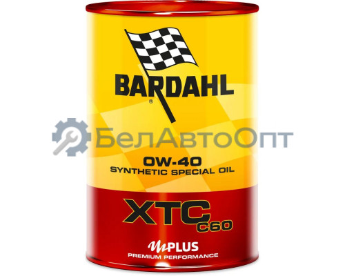 Масло моторное Bardahl XTC C60 0W-40 синтетическое 1 л 300040