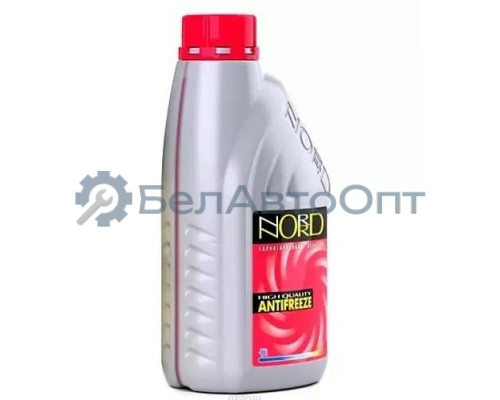 Антифриз NORD High Quality Antifreeze готовый -40C красный 1 кг NR 20225