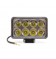 Фара доп-ая AE24RT-8LED-HC прямоугольная, направленный свет, 8 диодов 24W, 12/24VAVTOELECTRICA