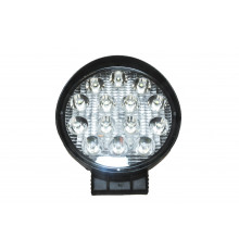 Фара доп-ая AE42R-14LED-28HC SLIM круглая, направленный свет, 14 диодов,42W,(115х28х142)12/24V