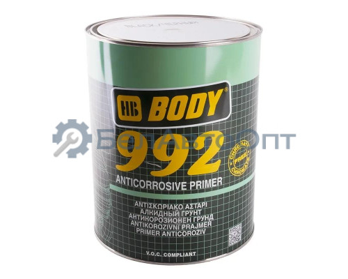 Грунт черный BODY 992, 1кг