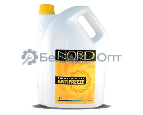 Антифриз NORD High Quality Antifreeze готовый -40C желтый 5 кг NY 20423