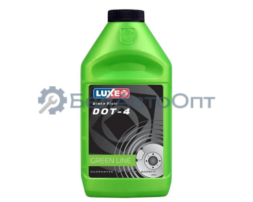 Жидкость тормозная Luxe Green Line DOT4 910 г 638
