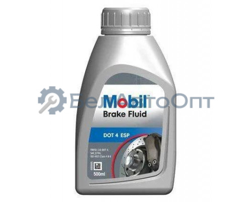 Жидкость тормозная MOBIL Brake Fluid DOT 4 ESP 0,5 л 740149R