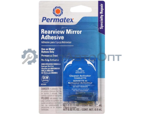 Клей для зеркала заднего вида PERMATEX 81844