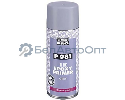 Грунт аэрозольный epoxy primer быстросохнущий 0,4 кг BODY PRO 981 5100700070