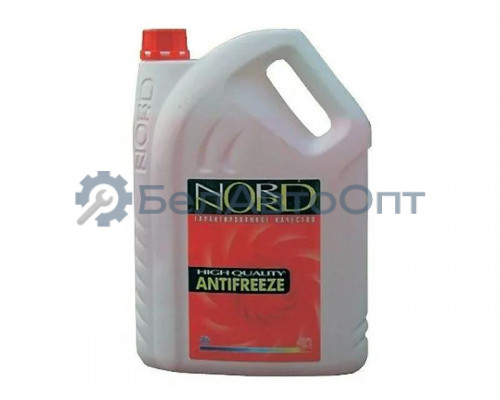 Антифриз NORD High Quality Antifreeze готовый -40C красный 5 кг NR 20249