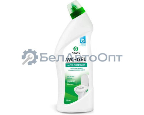 Средство для чистки сантехники "WC-gel" 750мл GRASS 219175
