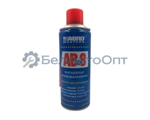 Смазка cпрей ABRO AB8 многоцелевая 450 мл AB-8-R