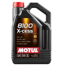 Масло моторное Motul 8100 X-cess A3/B3/B4 5W-30 синтетическое 4 л 108945