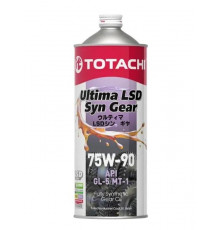 Масло трансмиссионное TOTACHI Ultima LSD Syn-Gear 75W-90 синтетическое 1 л 4589904931512