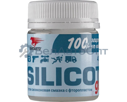 Смазка силиконовая SILICOT Gel (40г), банка ВМПАВТО 2204