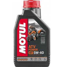 Масло моторное 4T Motul ATV Power 5W40 синтетическое 1 л 105897