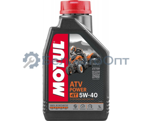 Масло моторное 4T Motul ATV Power 5W40 синтетическое 1 л 105897