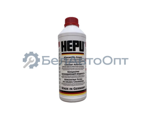 Антифриз HEPU Coolant G12 концентрат красный 1,5 л P999-G12