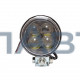 Фара доп-ая AE12R-4LED-LENS-HC, круглая направленный свет, 4 диода, линза, 12W 12/24V