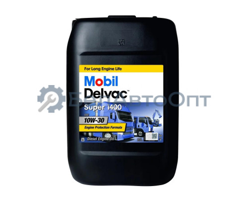 Масло моторное MOBIL Delvac Super 1400 10W-30 минеральное 20 л 152715