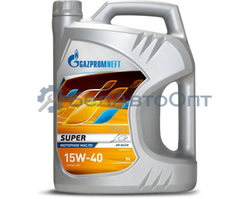 Масло моторное Gazpromneft Super 10W-40 полусинтетическое 5 л 2389901319