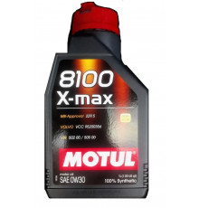 Масло моторное Motul 8100 X-max A3/B4; SN/CF 0W-40 синтетическое 1 л 104531