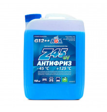 Антифриз AGA Z45 G12++ готовый -45C синий 5 кг AGA306Z (Допуск для электромобилей)
