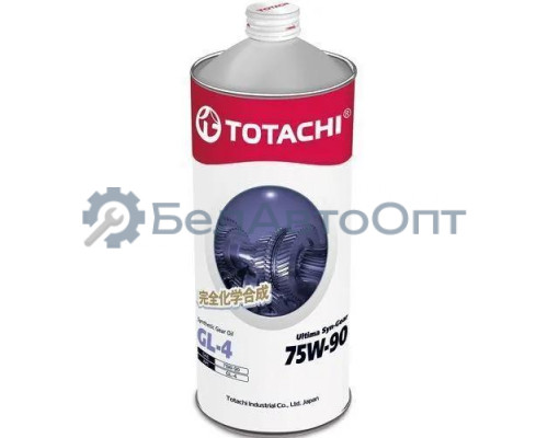 Масло трансмиссионное TOTACHI Ultima Syn-Gear 75W-90 синтетическое 1 л 4589904931543