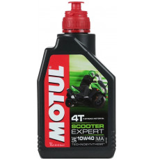 Масло моторное 4T Motul Scooter Expert 4T MA 10W40 полусинтетическое 1 л 105960