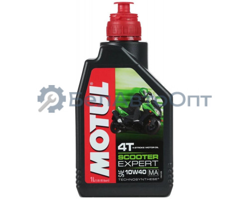 Масло моторное 4T Motul Scooter Expert 4T MA 10W40 полусинтетическое 1 л 105960